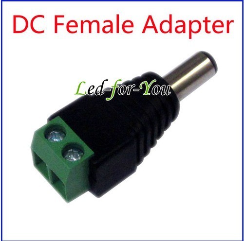DC plug male 5,5 x 1,9 schroef VLA11